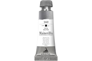 ‎MAIMERI MAIMERI BLU 12 ml, Hochwertige Aquarellfarben, Farbton Neutraltinte