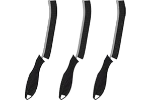 ‎KMOSENIA KMOSENIA Reinigungsbürste - Hartborsten Ecken Reinigungsbürste, Spaltreinigungsbürste, Fugenbürste, Multifunktionale Reinigungsbürsten, Eckenreinigungsbürste für Badezimmer Küche (3, Schwarzer Griff)