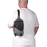 Bagacar Su Ge&ccedil;irmez G&uuml;nl&uuml;k Kullanım &Ccedil;apraz Omuz Bodybag ve Sırt &Ccedil;antası Siyah