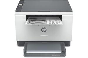HP LaserJet M234dw 6GW99F, Stampante Multifunzione A4, Stampa Fronte e Retro Automatica in Bianco e Nero, 29 ppm, USB, Wi-Fi, Ethernet, Smart, No Fax, No ADF, Schermo LCD a icone, Grigia