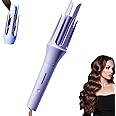 Seemee Hair Curler, Seemee Automatic Hair Curler, Automatic Curling Iron, Hair Curler Automatic Rotating, Automatic Hair Curling Iron, See Mee Curling Iron, Anti-Tangle Rotating Curling Wand (A)