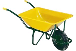 MAURER Carretilla Obra Amarilla Metálica Desmontada