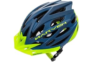 ‎METEOR Kask rowerowy Na Rower Kaski rowerowe mtb Damski Męski Ochronny Szosowy do roweru bmx z daszkiem Szosowe Miejski Helmet Męskie Damskie oraz Czarny Biały Kolor Meteor MARVEN
