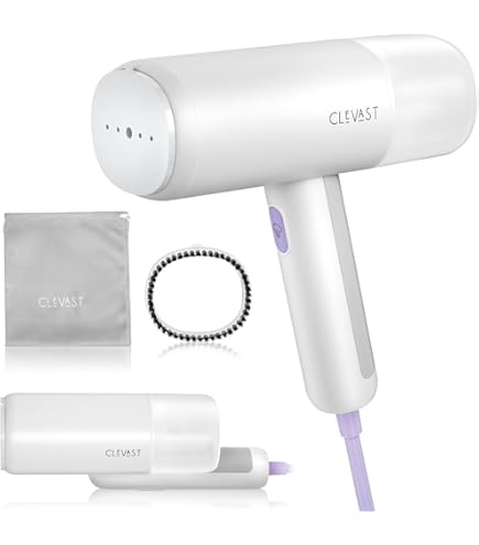 Reise Dampfbügeleisen 1000W - Faltbarer Dampfglätter Lila