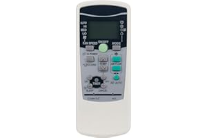 AULCMEET Remplacement de la télécommande RKX502A001 Sub RKX502A001B RKX502A001C Convient pour Mitsubishi Air Conditioning SRK Series SRK-ZG-S SRK-ZHX-S SRK-ZIX-S SRK-ZJ-S SRK-ZJ-S1 SRK-ZJX-S SRK-ZJX-S1