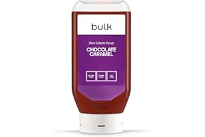 Bulk Zero Calorie Syrup, Sugar Free, Chocolate Caramel, 400 ml, Packaging May Vary