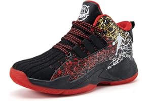 XINGHUANHUA Boys' Basketball Shoes Children's Sports Shoes Sports Running Shoes