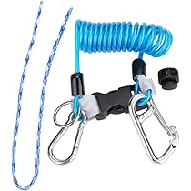 Gancio Per Immersioni Subacquee - Con Corda Anti-Caduta, Acciaio Inox, Per Fotografia E Sicurezza
