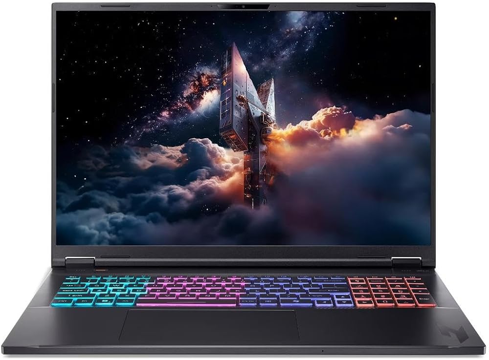 Acer Nitro 18 NH.QYFEY.001 Ryzen AI 9 365 16GB 1TB SSD RTX5070Ti-12GB 165Hz 18 WQXGA Dos Taşınabilir Bilgisayar