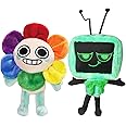 Dandy's World Plush Toy,13" Soft Stuffed Animal Toy,Cute Plushies for Kids, for Aged 4 5 6 7 8 9 10+ Years Old Boys Girls and Fans,Great for Christmas,Birthdays,Valentine's Day.(2PCS)