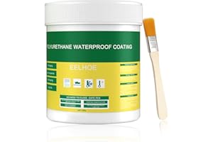 Fengyang Sigillante isolante impermeabile, Sigillante Colla Impermeabile, Impermeabile invisibile adesivo con Pennello Poliuretano Rivestimento A Prova di Perdita per Casa Bagno Tetto