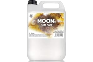 MoonFX Professional Haze Fluid 5L - Pro Haze Fluid that produces high performance ultra fine haze mist