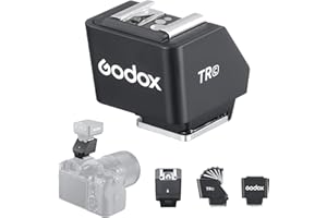 Godox TR-C TTL Standard Hot Shoe Riser Hot Shoe pour Appareil Photo Canon, Compatible avec Godox IT20C/IT22C/iT30ProC pour Mini Flash, Augmente La Hauteur du Flash pour Réduire L'ombre