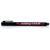 edding 149 M silgili permanent kalem - asetat kalemi - yeşil - 10 kalem - yuvarlak u&ccedil; 1 mm