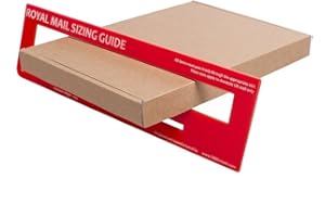 PARCEL PACK Generic 50 x C5 A5 PIP Box Shipping Mail Postal Large Letter Boxes - Size: 235x165x22mm Sold by MEG4TEC