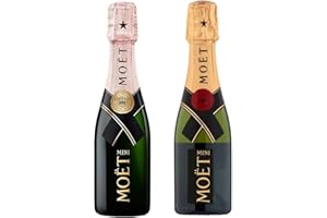 COSECHA PRIVADA Moët & Chandon Duo Mini Champán Brut Y Rosé, 2 X 20 Cl