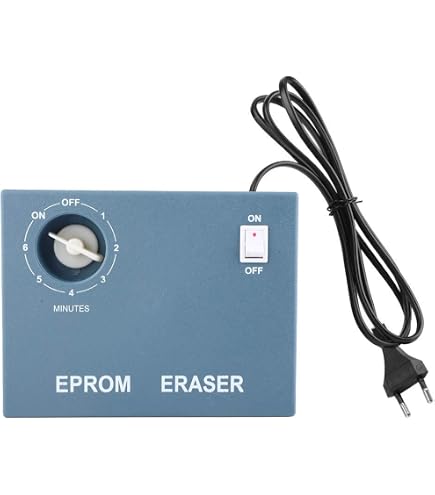 Effaceur UV EPROM - Efface 6 Puces à La Fois, Minuterie, Prise UE 110-220V - Marhynchus