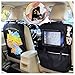 Produktbild BAYTTER® Rücksitzschoner Rückenlehnenschutz + Rücksitz Organizer mit großer Kapazität, mit durchsichtigem iPad Tablet Fach, für Kinder Früherziehung wasserdicht, mit Mustern von „Deutschlandkarte“, 60 x 45cm, passend für jedes Auto