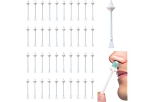 MAKOTO NOBU 100 Piezas Nariz Varilla de Cera, Aplicadores Palos de Cera de Nariz, Palitos de Ceras para Pelos Narizs de Doble Extremo para Limpieza Nasales y Eliminación de Pelo Nariz