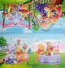 Baby Bucket 4pc EVA Foam Puzzle Crawl/Exercise/Floor Mat, 62x62x1cm (CB-115 63X63CM X4PC-Winnie pooh) - Set of 4