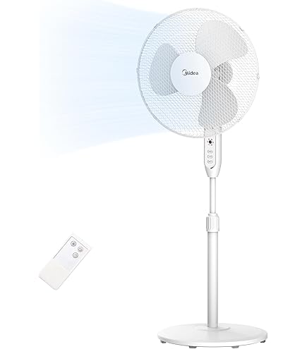 Blokker ventilator – staande ventilator – 3 snelheden – wit – | Gecontroleerde