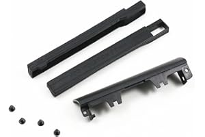 BESTPARTSCOM BestParts Hard Drive Caddy Cover + 7mm Isolation Rubber Rails Replacement for Dell Latitude E6540