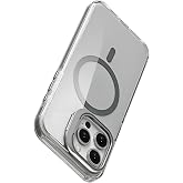 Minesk iPhone 13 i&ccedil;in Magsafe ile Uyumlu Luxo Serisi Y&uuml;ksek Kalite Kılıf Ultra Şeffaf G&ouml;r&uuml;n&uuml;m Ve Standlı Ergonomik Tasarım (N