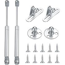 Juego De 4 Pistones Amortiguadores De Bisagra Con Soporte De Gas Para Puertas De Gabinetes De Cocina, Soporte Neumático Para Levantar Puertas De Muebl | Leroy Merlin