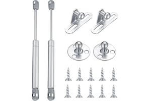 PANBEIQI Pistons à gaz, 100 N, 10 kg, vérin à gaz pour portes d'armoires, meubles de cuisine, élévation pneumatique Lid Stay élévables, charnière, hydraulique amortisseur de gaz