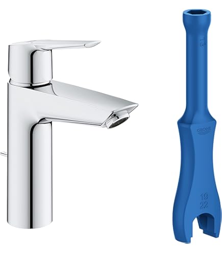 GROHE Miscelatore Bidet Quickfix Start - Monocomando, Cromo, Con Scarico A Saltarello | Facile Installazione - Foto 9