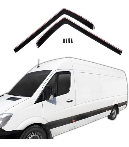 Heko Déflecteurs D'Air Pour Ford KA 2009-2017 3 Portes - Lot De 2 Pièces