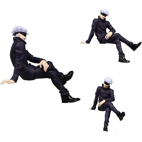 Puruuige Lot Figurines Bungo Stray Dogs – Dazai Osamu Et Chuuya Nakahara Assis, PVC 12-14 Cm, Déco Bureau Collection