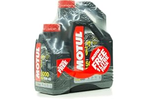 Motul 5000 4T 10W-40 HC-Tech 4 litre+1 litre free