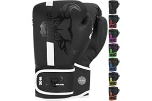 Beast Rage Guantes de Boxeo para Entrenamiento de Sparring Pro Impact Muay Thai MMA Kickboxing Hombres Mujeres Adultos Saco de Boxeo Pesado Almohadillas de Enfoque