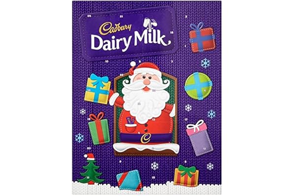 Cadbury Mjölkprodukter adventskalender90 g