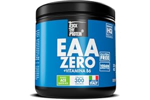 EAA Aminoacidi Essenziali Polvere Gusto ACE Rock The Protein® Matrice di 9 Amminoacidi Essenziali Con BCAA, Pre Workout Post Workout Favoriscono Crescita E Recupero Muscolare, Essential Amino Acids