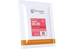 HOBBY HOMEBREW Bierhefe US-05 100 g Beutel Fermentis Safale Dry All-Roads Ale-Hefe für Selbstbrauen