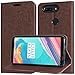 DMG Premium PU Leather Wallet Case Book Cover with Stand and Card Slots for OnePlus 5T (Coffee Brown) RS.599.00