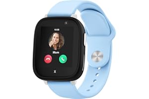 YLK Cinturino per bambini compatibile con Xplora X6 Play per ragazze e ragazzi, in morbido silicone sicuro, impermeabile, cinturino di ricambio per orologi Xplora X6