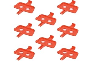 TORCHPILOT 8PCS Bike Disc Brake Pad Spacer, Hydraulic Disc Brake Pad Spreader Instert Repair Tool for Shimano, Mountain, Road Bike