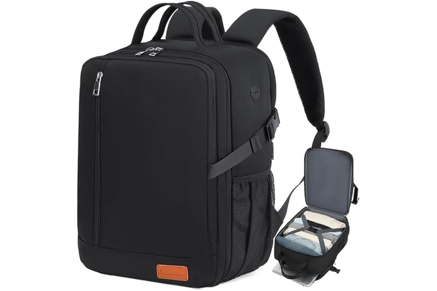 Lossga for Easyjet Cabin Bag 45x36x20 Underseat Hand Luggage Travel Backpack Rucksack Carry ons for Women Men