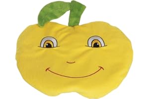 Habibi Plush Premium – 1806 Wärmekissen Zitrone, f. Kinder und Erwachsene, mit herausnehmbarer Körnerfüllung - zum Erwärmen in der Mikrowelle/Backofen …