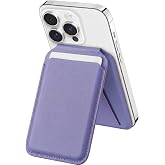 Rongep [Stand-Wallet] Apple iPhone 17/16/15/14/13/12 Serisi i&ccedil;in Kartlık MagSafe ile Uyumlu C&uuml;zdan Telefona Tam Oturan ve Sık