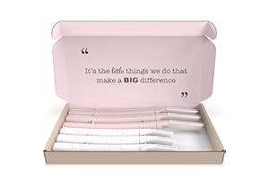 The Little Eco Company Dermaplaning Blades for Face| FREEPOST Recycling Service| 6 Pack | Biodegradable Wheat Straw Eyebrow Razor| Face Razor for Women| Peach Fuzz Remover| Facial Hair Remover