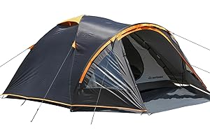 EchoSmile Tenda da Campeggio per 2/3/4 Posti, Impermeabile Ultraleggera Tenda, Facile da Installare, 3-4 Stagioni Tenda Campeggio per Escursioni All'aperto