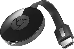 Google Chromecast 2 TV Streaming Black