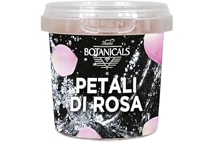 BEMBO QUALITÀ D'AUTORE Botaniche Gin: Petali di Rosa 8g - Aroma floreale e delicato con note dolci - Gusto morbido e leggermente fruttato - Perfetto con gin, vodka, limone, miele e fragola