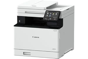 ‎CANON Canon i-SENSYS MF752Cdw A4 Farblaser MFP Drucken Kopieren Scannen, USB, LAN, WLAN, 250 Blatt Papierkassette, 12,7cm LCD-Farb-Touchscreen, Duplexdruck