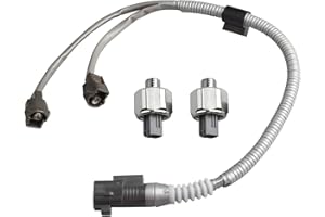 WMPHE Compatible with 2 PCS Knock Sensor with Wiring Harness Kit Toyota Avalon Camry Celica Highlander Sienna Solara,Lexus ES300 GS300 IS300 SC300 RX300 RX330 OE # 89615-12090 89615-12050