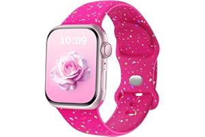 MSKSJER Pasek sportowy kompatybilny z paskiem Apple Watch 41 mm 40 mm 38 mm 45 mm 44 mm 42 mm 49 mm Ultra dla mężczyzn, ekologiczny, miękki silikonowy pasek do iWatch Series 9 SE 8 7 6 5 4 3 2 1